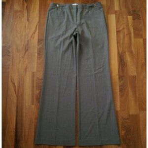New York & Company® Unlined Stretch Sraight Wide Leg Dress Pants Size 10 Tall